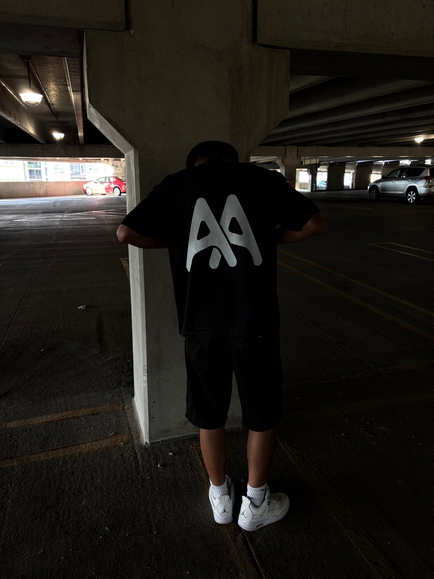 A.A. Oversized Tee Black