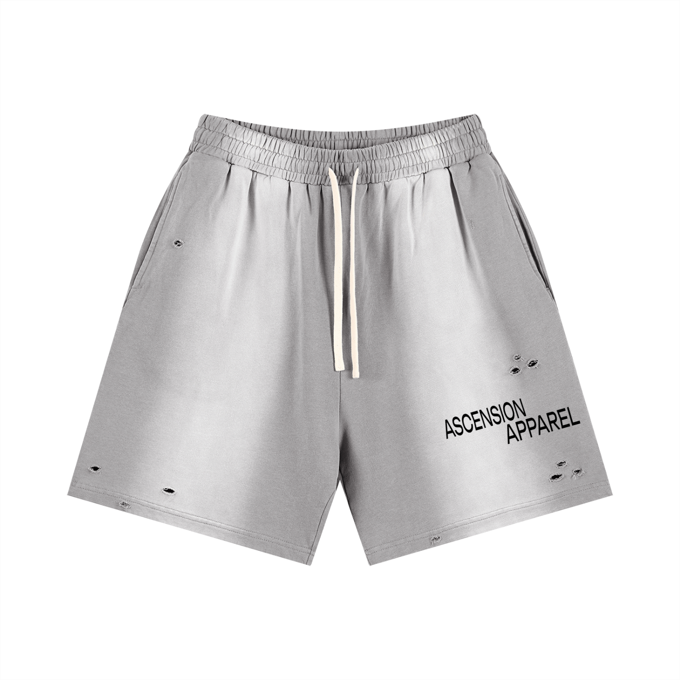 A.A. Sun Fade Distressed Shorts