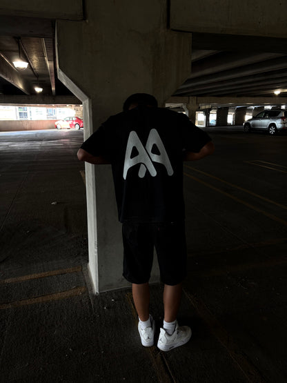 A.A. Oversized Tee Black